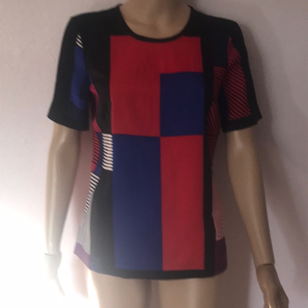 Silk blues short sleeves
